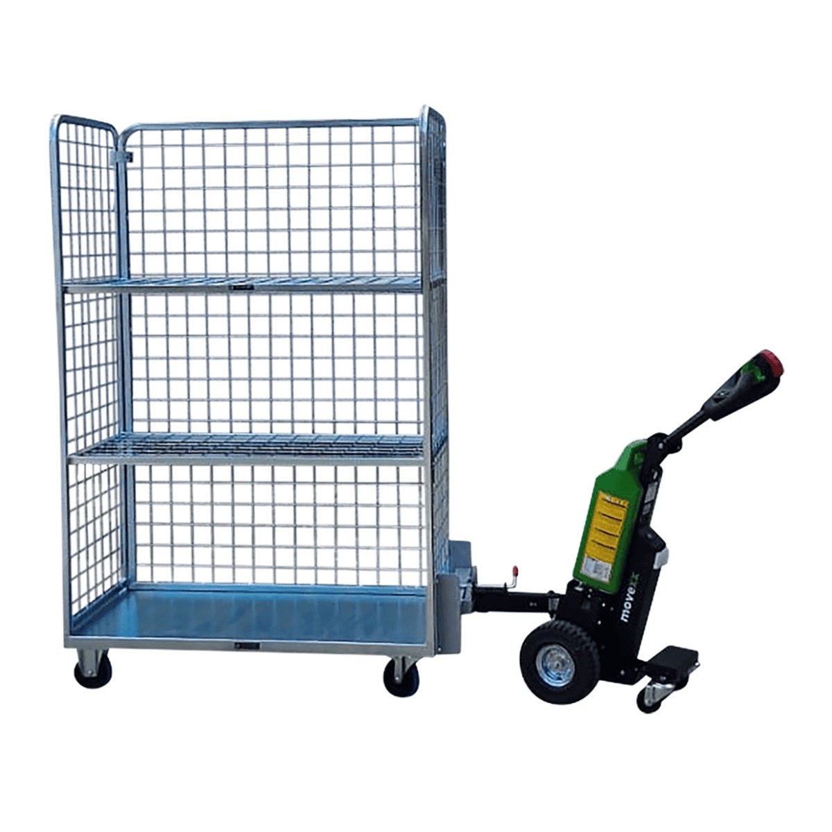 Buy Cage Trolley (Shelved - Long) in Cage Trolley from Astrolift NZ